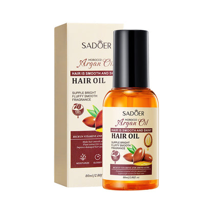 Natural Morocco Argan Oil, Helps Smooth and Strengthen Damaged Hair