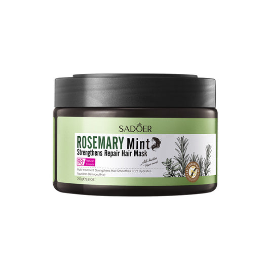 OEM Rosemary Strengthen Repairing Hair Mask, Deep Conditioning Treatment Enriched with Biotin