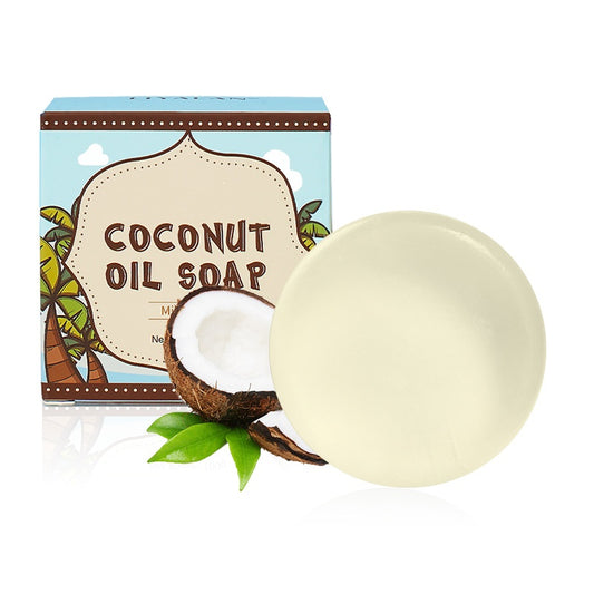 OEM/ODM Rich Foam Soothing Hydrating Complexion Handmade Coconut Essential Oil Soap For Skin