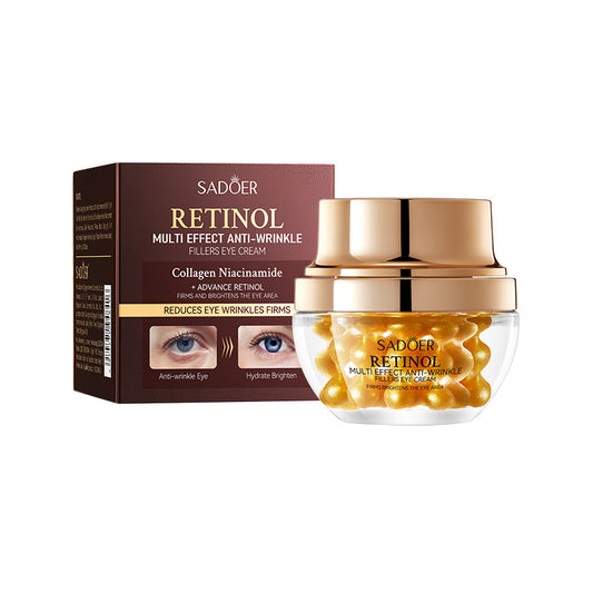 OEM Daily Line Smoothing Retinol Eye Cream Capsules for Fine Lines
