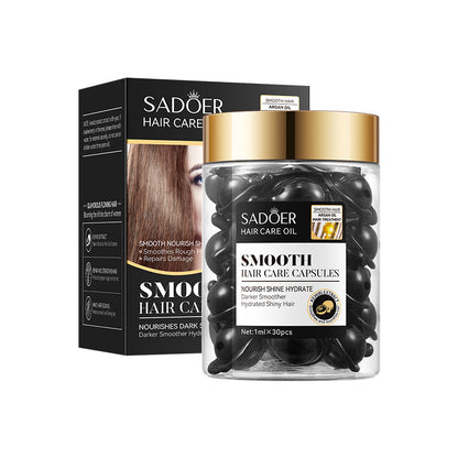 OEM Nourishing Smoothing Hair Capsule for Frizzy, Damaged Hair, Hydrated Shiny Hair
