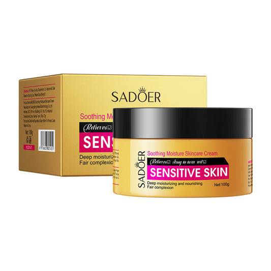 Skin Care Soothing Deep Nourishing Moisturizer Cream for Sensitive Skin