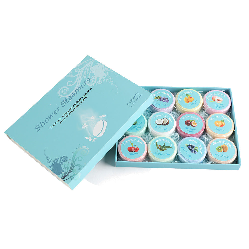 Top Sales Item Shower Tablets Long Lasting Perfumes Smell Shower Bombs OEM Shower Steamers