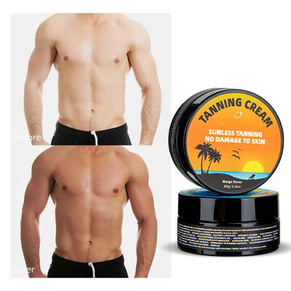 Private Label Self Tanner Natural Moisturizing Nourishing Tanning Cream Bronzer