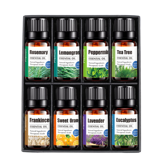 OEM Organic Aromatherapy TOP 8 Essential Oils Set for Candle Making, Soap Making