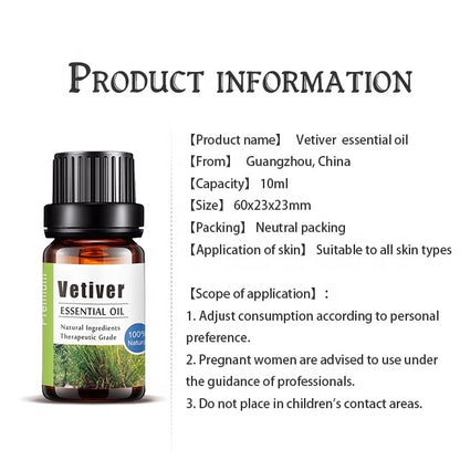 Vetiver Essential Oil 10ML