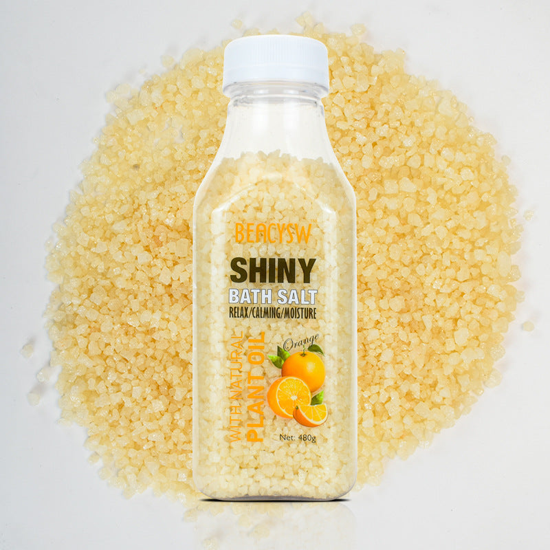 Hot Sale Skin Exfoliator Remove Dullness Relax Muscles Body Salt Moisturizing Shiny Bath Salt