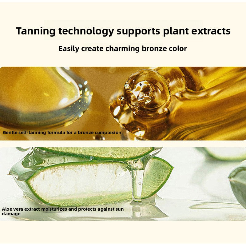 OEM 100ml Sunless Wheat Bronze Tanning Oil Sunbathing Tanning Essence Oil