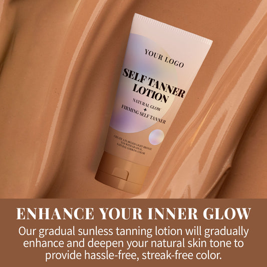 OEM Herbal Tan Accelerating Lotion Fast-Acting Sunless Tanner