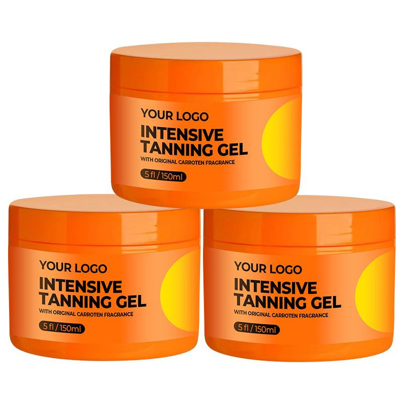 Wholesale Natural Dark Intensive Tanning Gel for Sunbed, Indoor Use Tan Gel