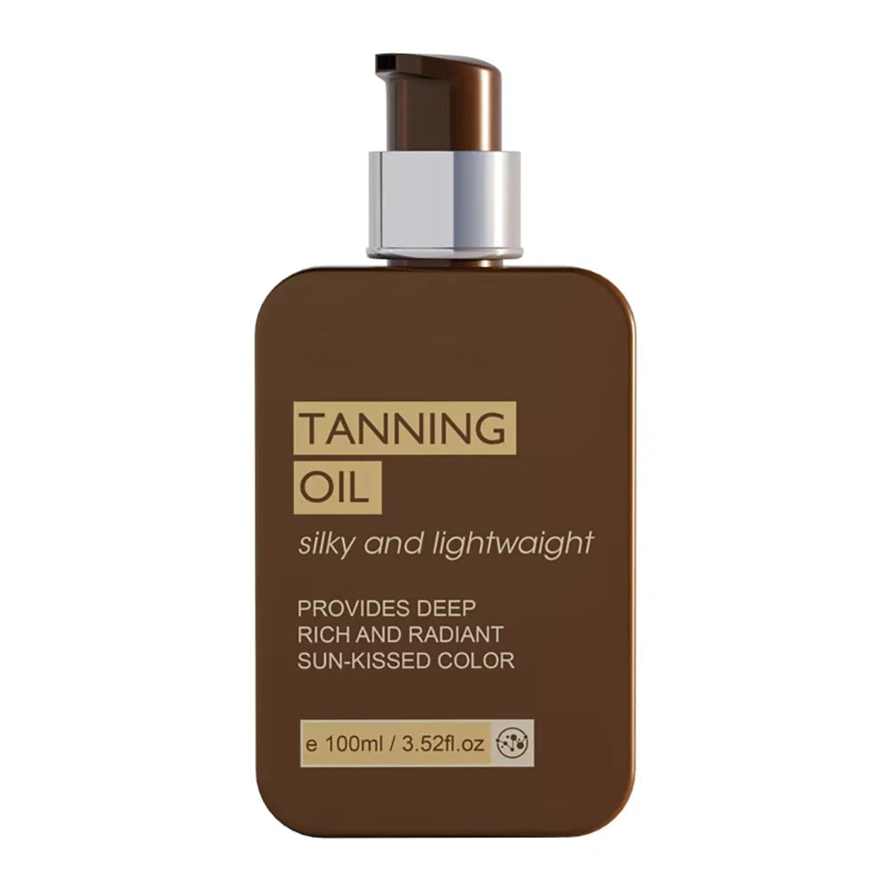 Customized Natural Tanning Effective Skin Brightening Oil, Natural Deep Tanning Accelerator Oil
