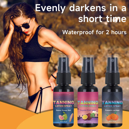 OEM Organic Sunless Bronze Tanning Spray 6 Flavors Pack