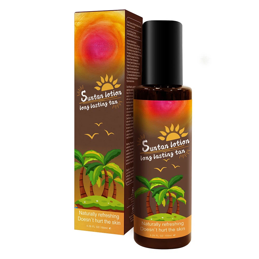 Wholesale Tanning Products Self Tanner Long Lasting Black Sun Tanning Accelerator Lotion
