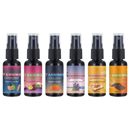 OEM Organic Sunless Bronze Tanning Spray 6 Flavors Pack