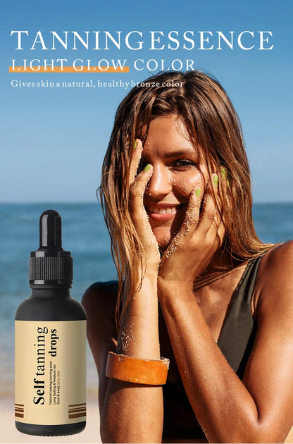 OEM Natural Long Lasting Sunless Self Tanning Drop for All Skin
